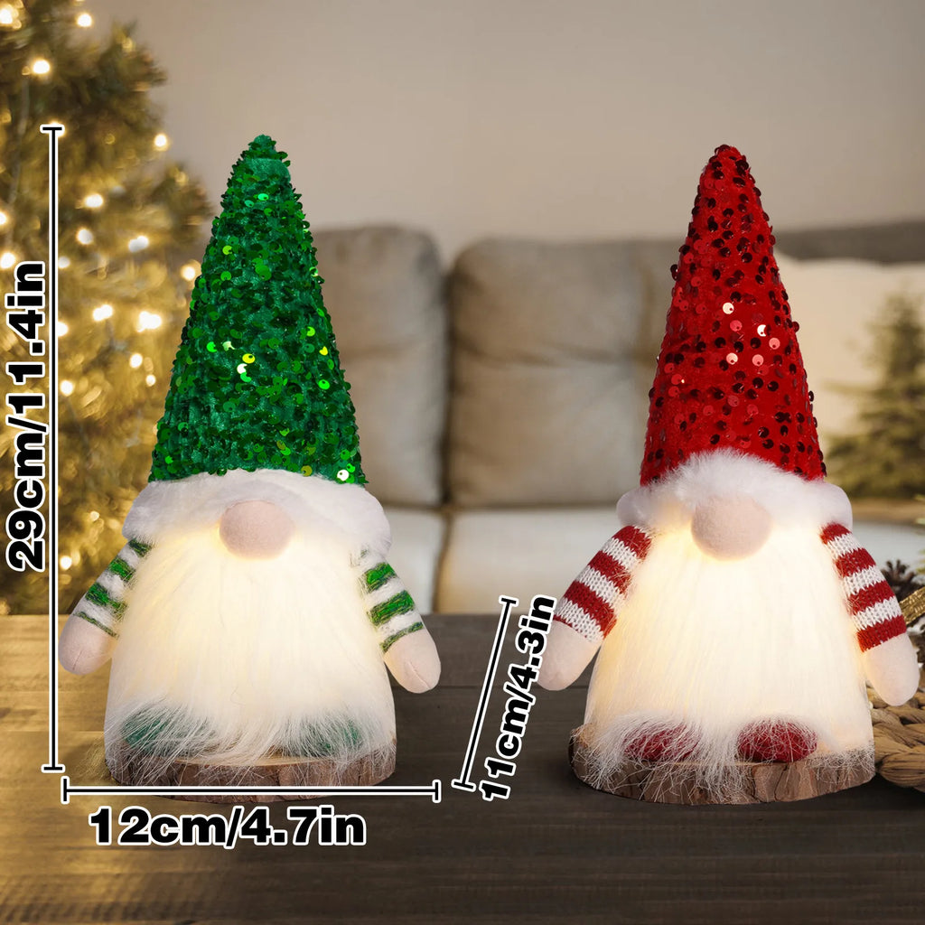 Christmas Gnome Plush Decorations,