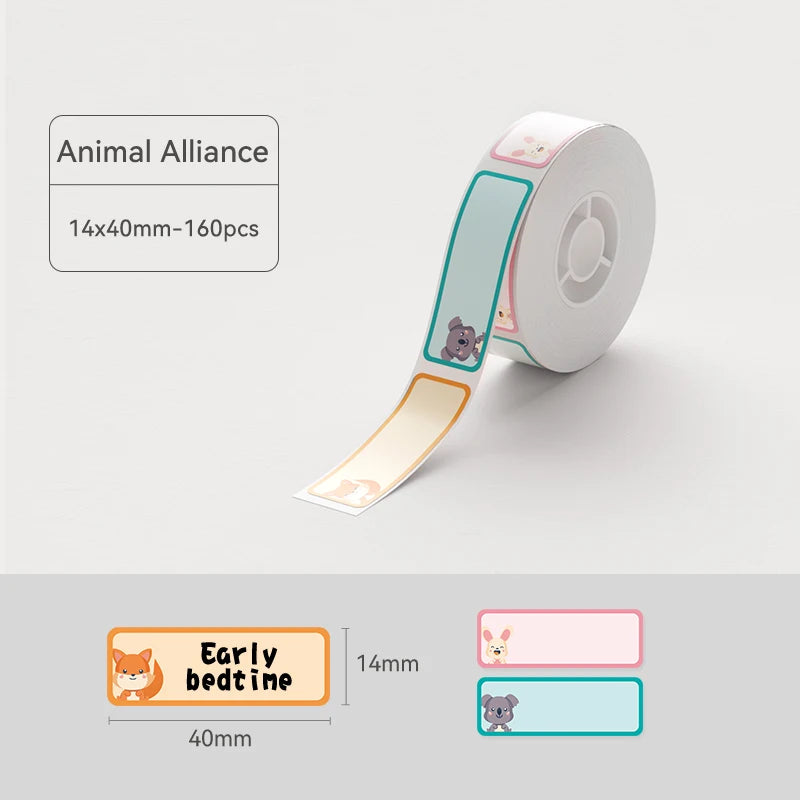 Printer Labels 1 Roll of Self-adhesive Label