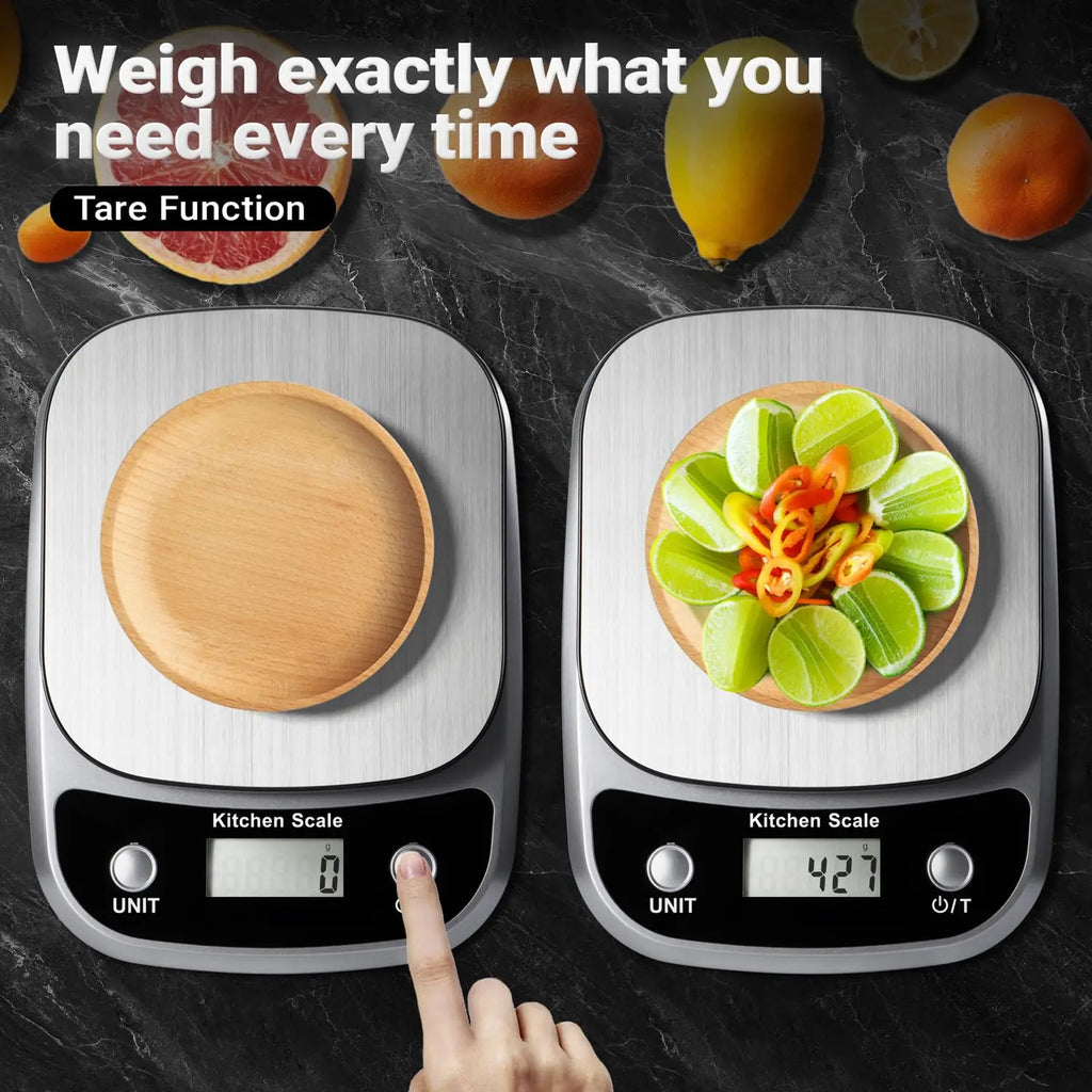 Digital Kitchen Scale Stainless Steel
