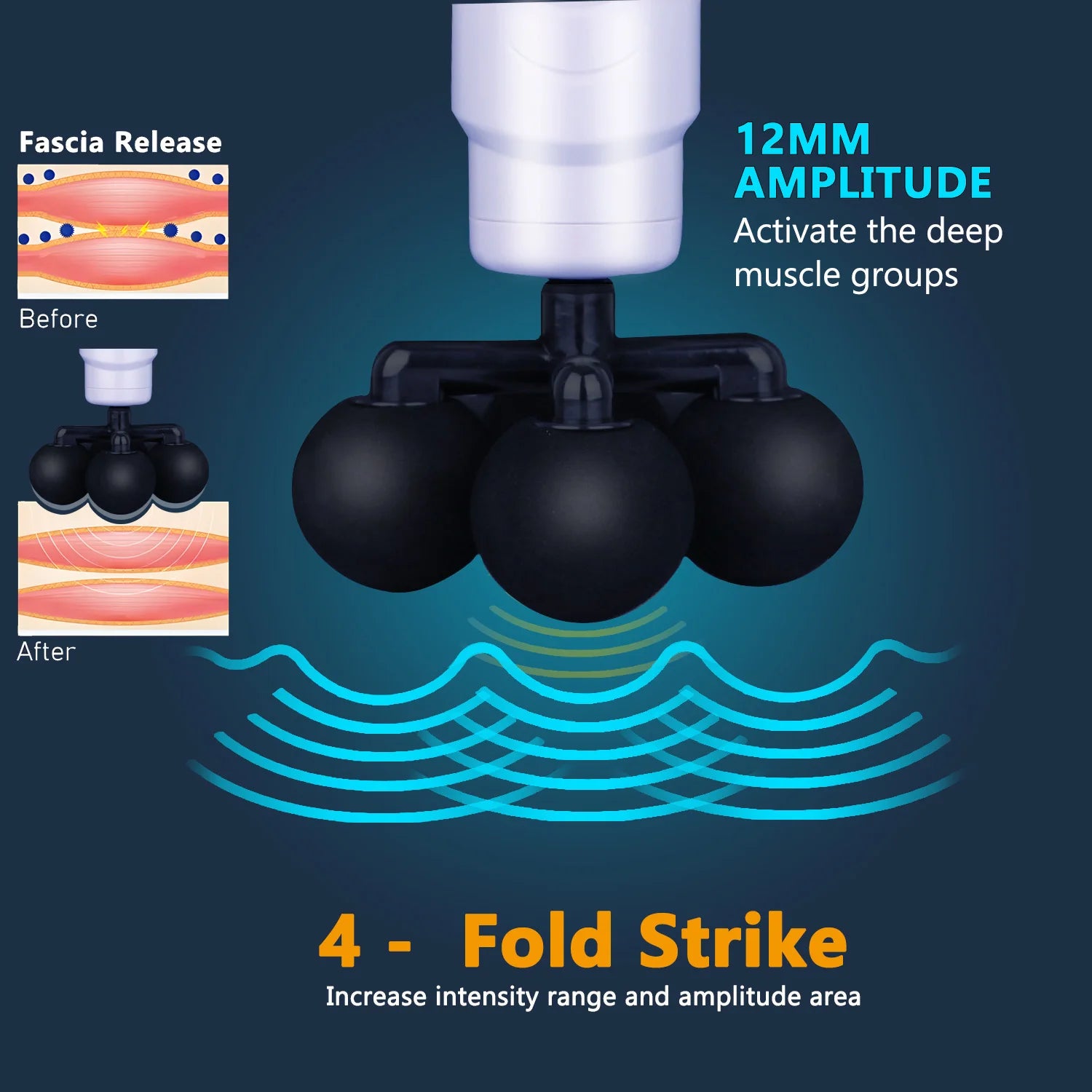 Massage Gun Variable Frequency