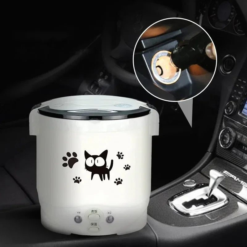 Electric Mini Rice Cooker Portable