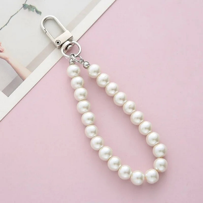 Cute Pearl Keychain