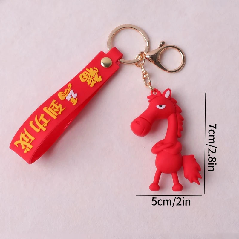 Zodiac Horse keychain