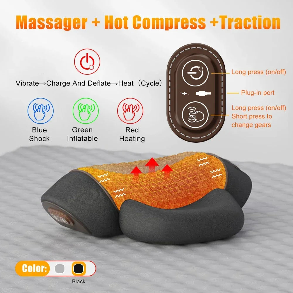 Electric Neck Massager Pillow Cervical
