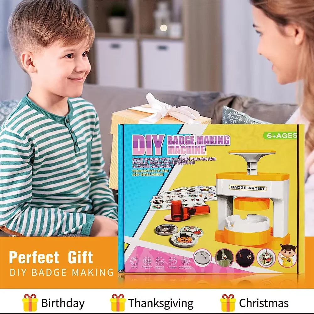 Kid Gift Badge Button Maker Machine Set