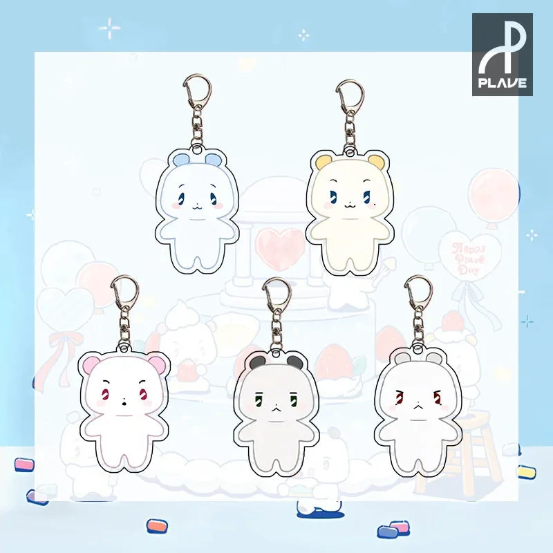KPOP PLAVE Doll Keychain