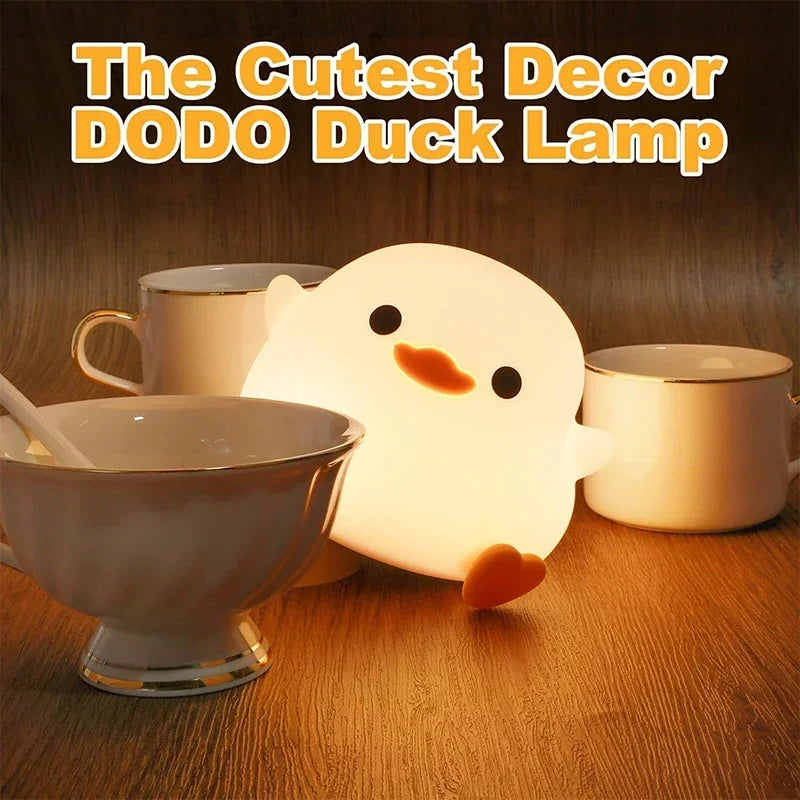 LED Night Light Cute Duck
