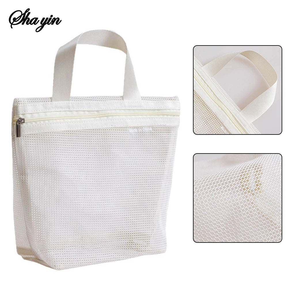 Mesh Makeup Toiletry Storage Bags