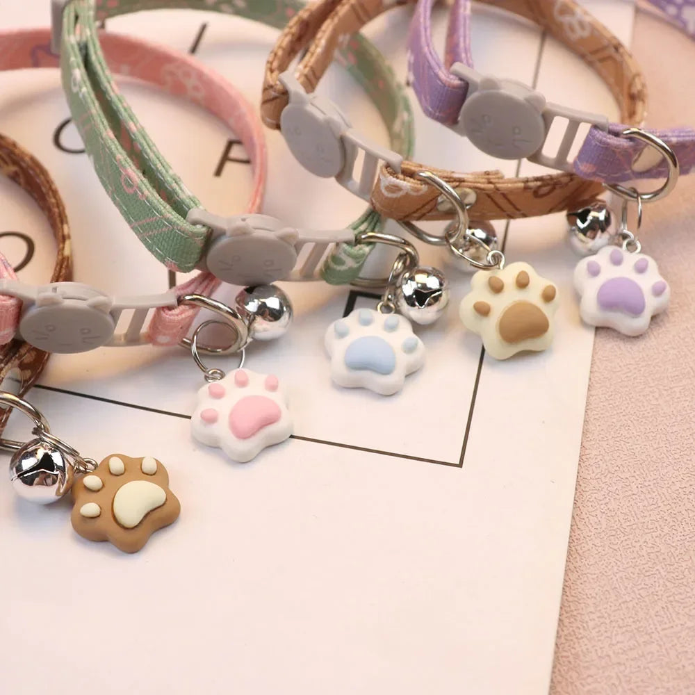 Cute Neck Pet Collar with Bell