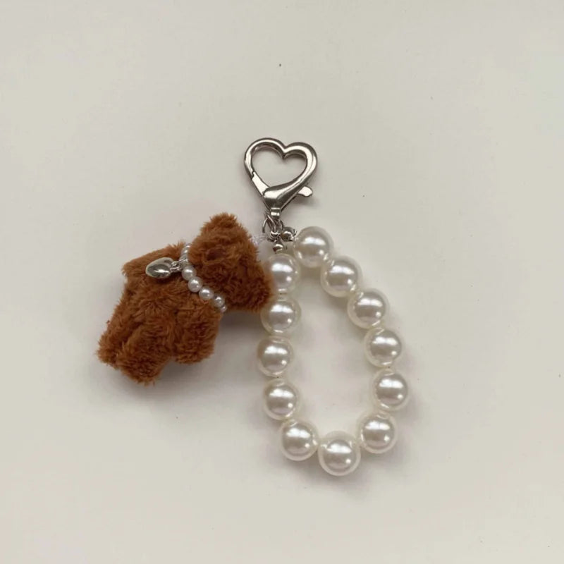 Cute Pearl Keychain