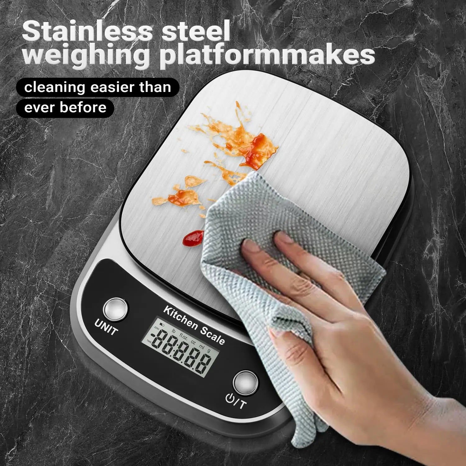 Digital Kitchen Scale Stainless Steel