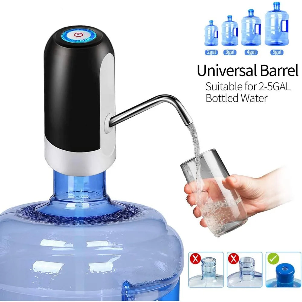 Water Bottle Pump 5 Gallon USB