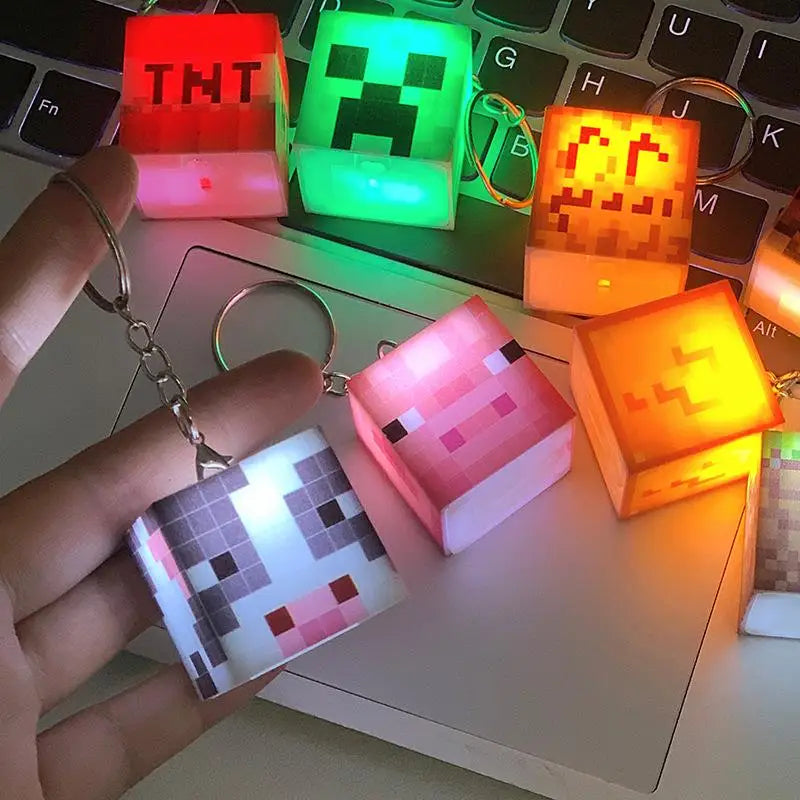 Surrounding Torch LED Light keychain