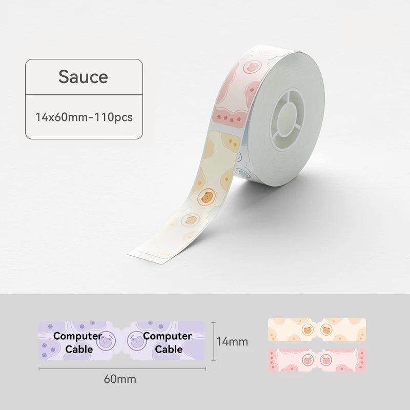 Printer Labels 1 Roll of Self-adhesive Label