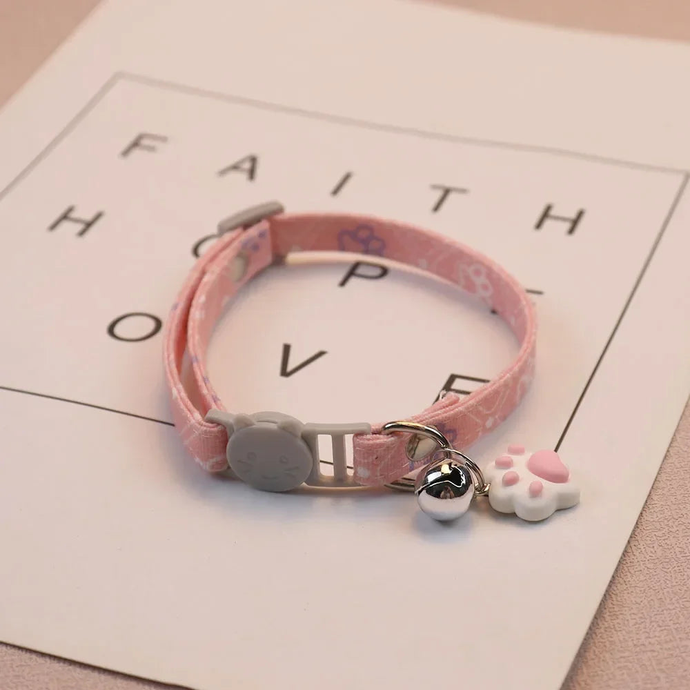 Cute Neck Pet Collar with Bell