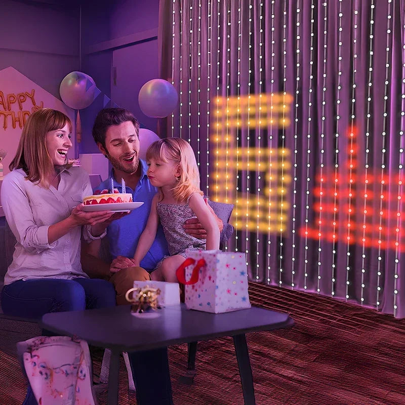 USB Led Smart Curtain Light