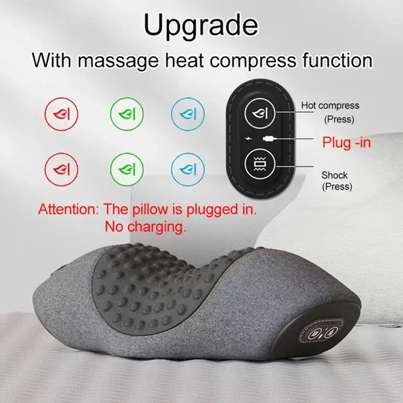 Electric Neck Massager Pillow Cervical