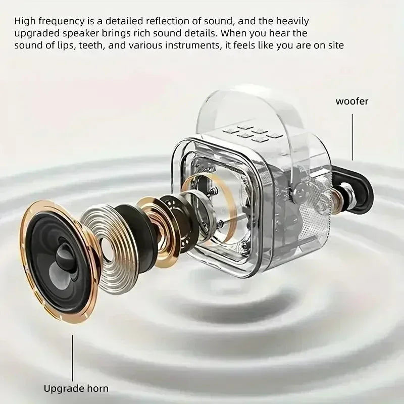 Bluetooth 5.3 K12 Karaoke Machine Portable PA Speaker System