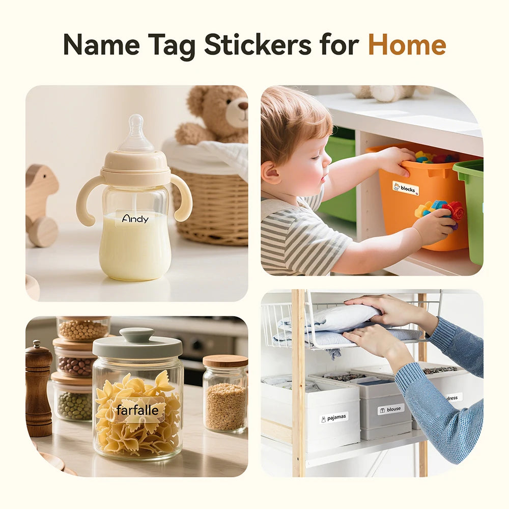 Printer Labels 1 Roll of Self-adhesive Label