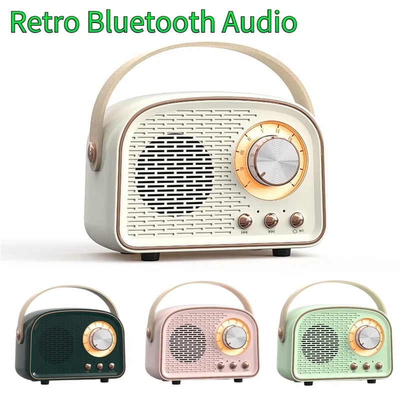 Retro Bluetooth-compatible Speaker