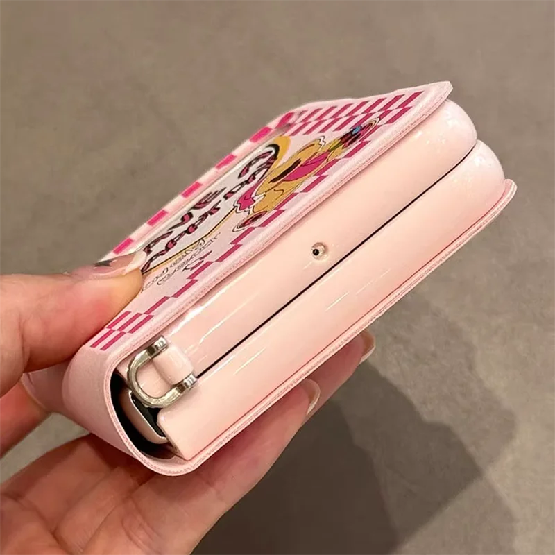 For Samsung Galaxy Z Flip5/Galaxy Z Flip6 Cute Case Notebook Korean Style