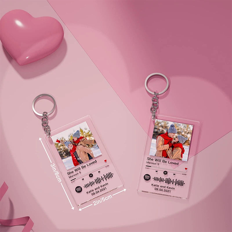 Personalized Photo Keychain