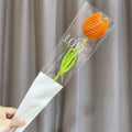 1pc Tulip Crochet Flowers Artificial
