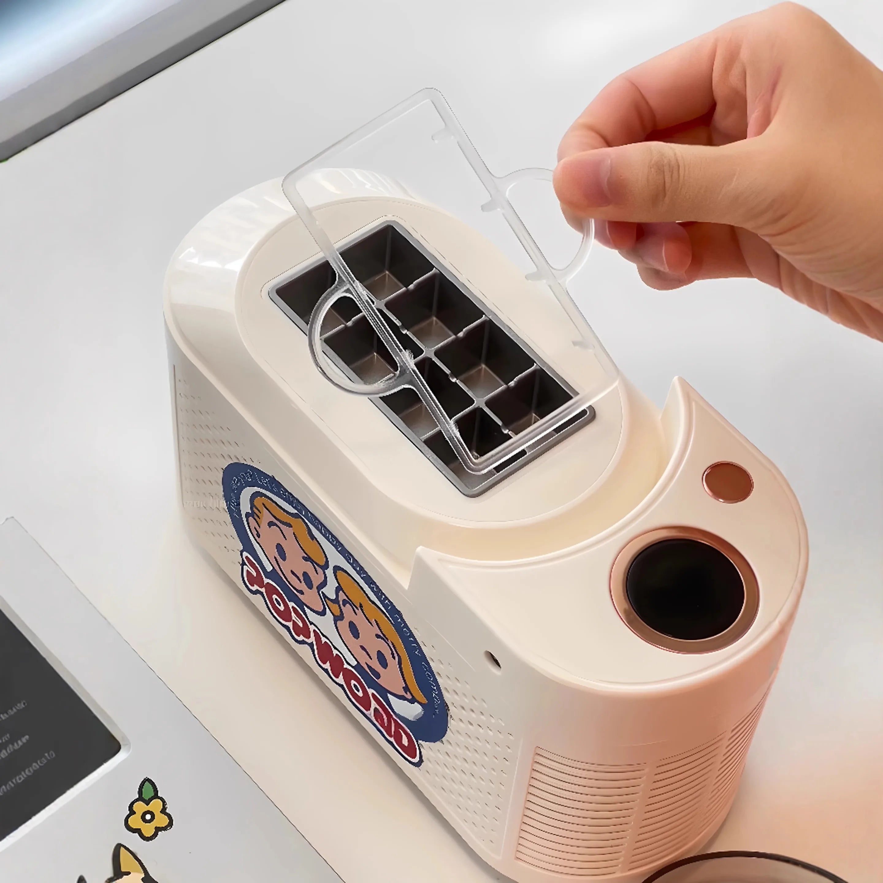 12V 120W Small Mini Dormitory Office Ice Cube Maker