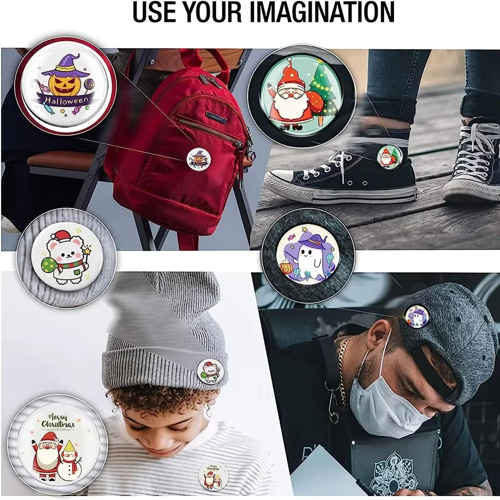 Kid Gift Badge Button Maker Machine Set