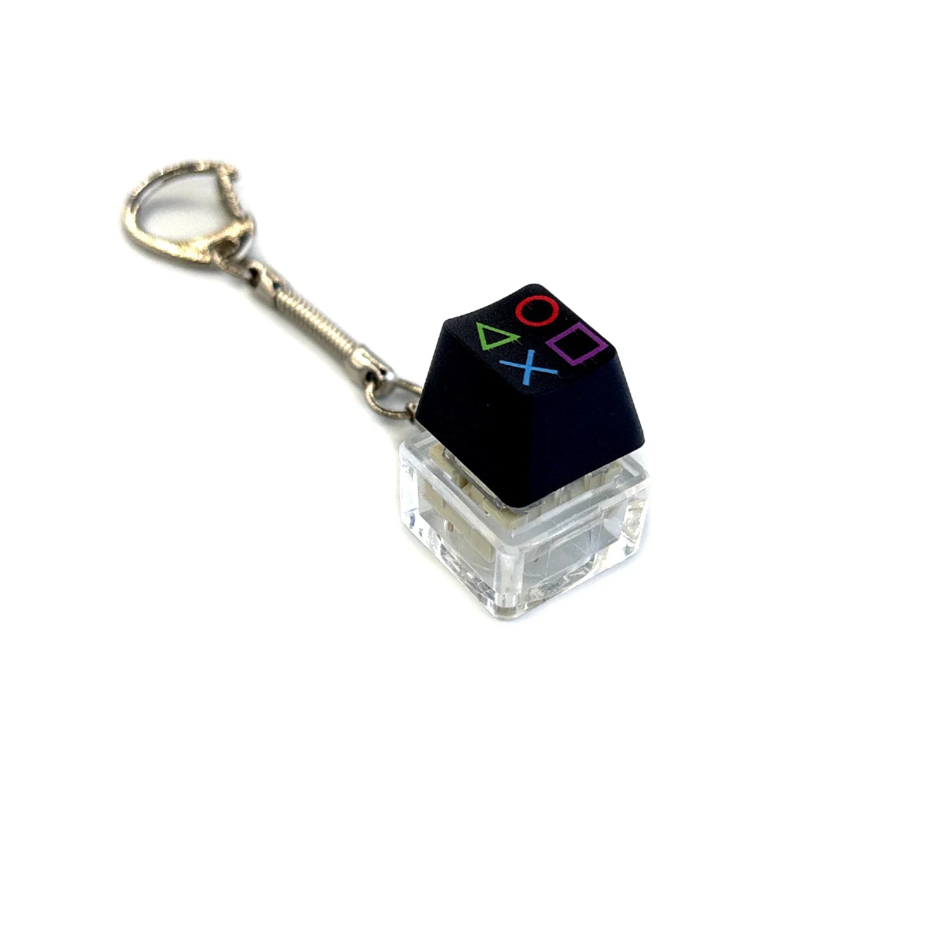 Decompression Keychain Keyboard Button