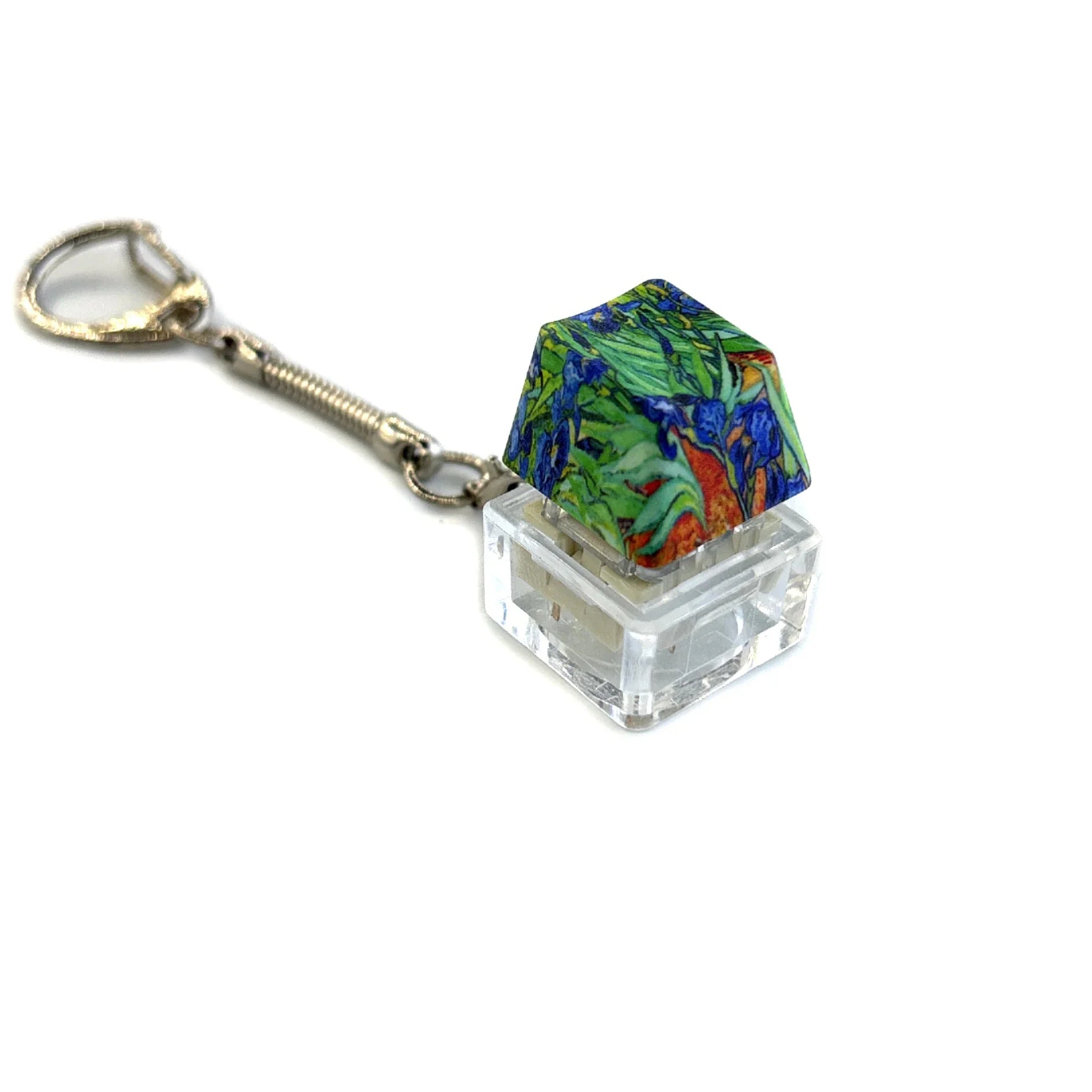 Decompression Keychain Keyboard Button