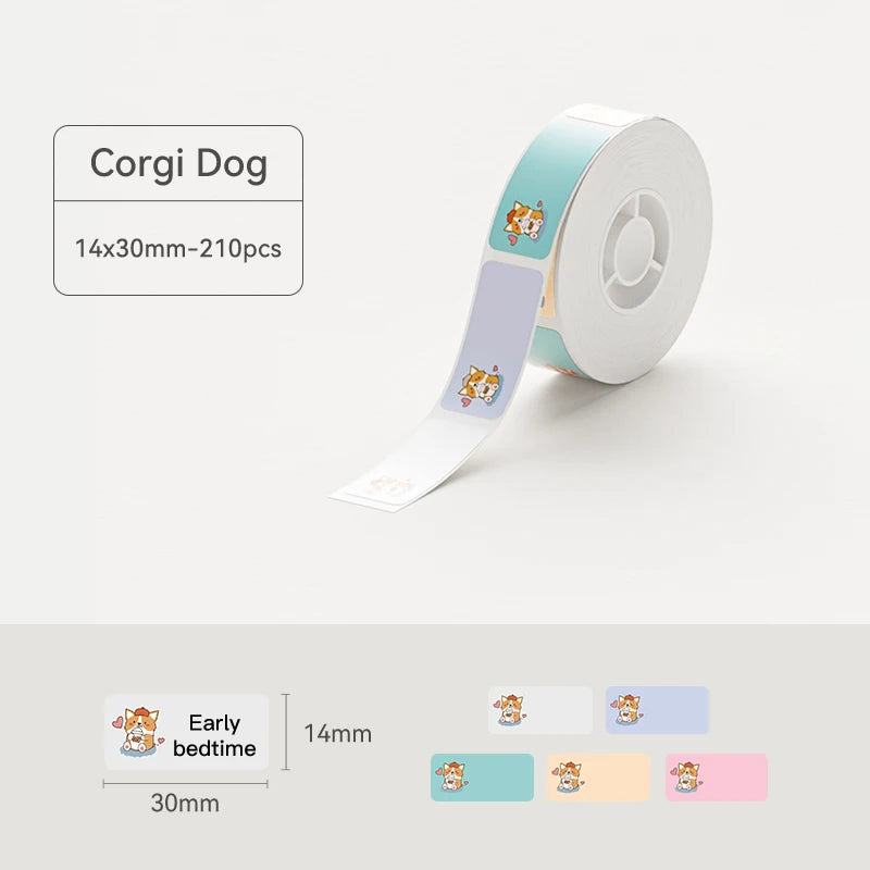 Printer Labels 1 Roll of Self-adhesive Label