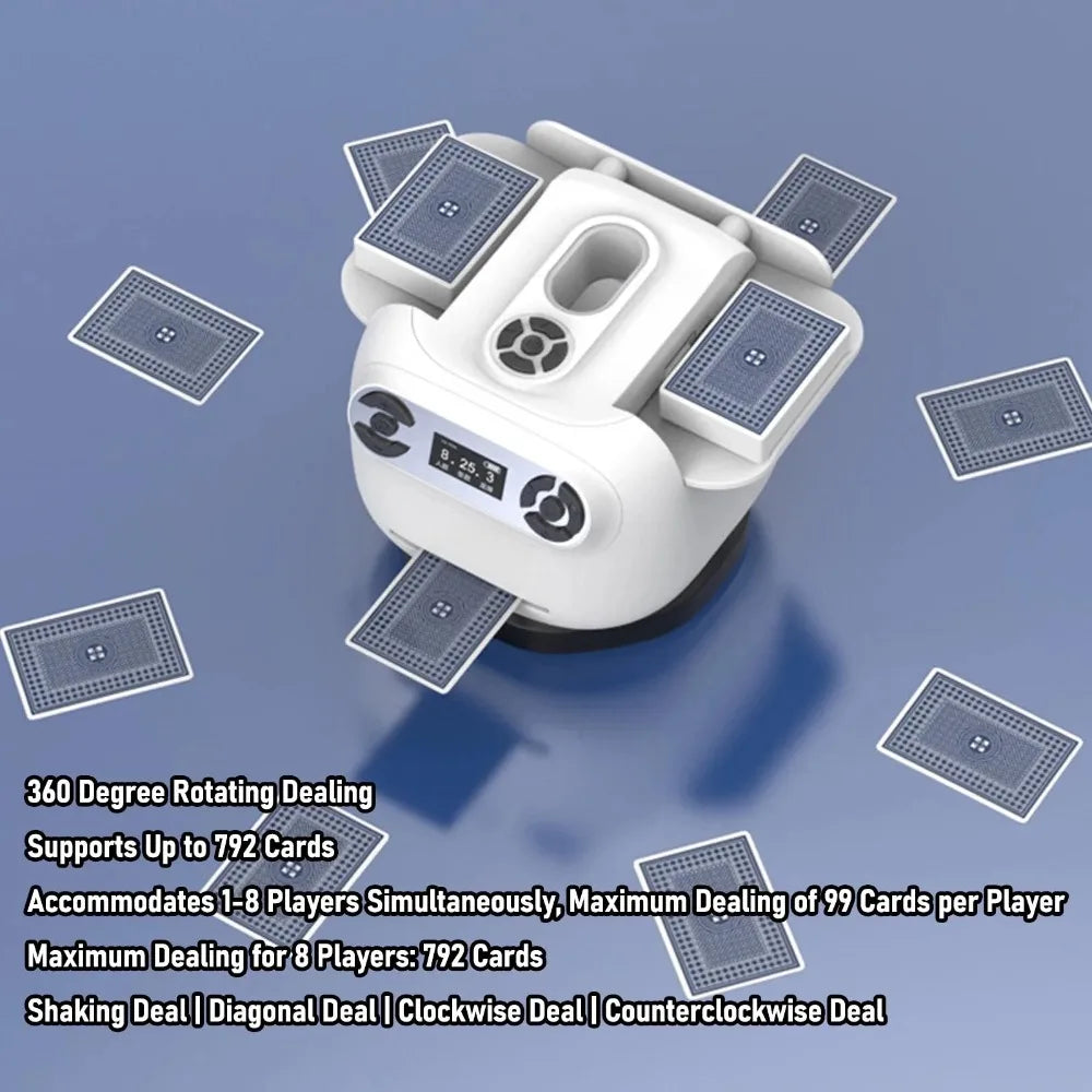 Automatic Card Shuffler Dealer