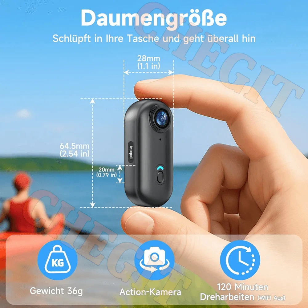 4K WiFi HD POV Magnetic Mini Action Camera