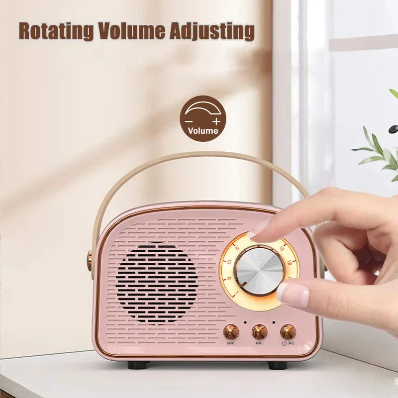 Retro Bluetooth-compatible Speaker