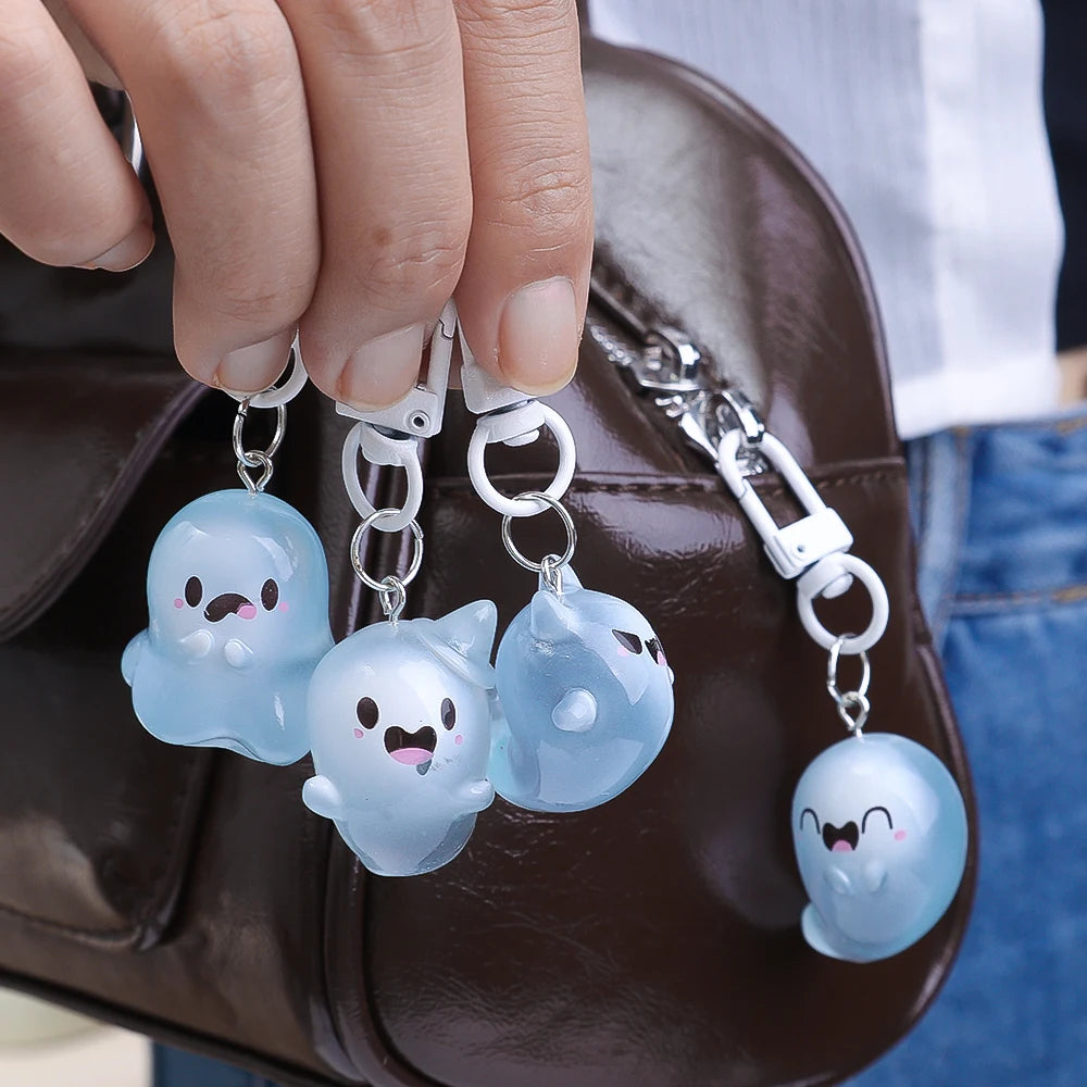 Ghost Keychain Luminous
