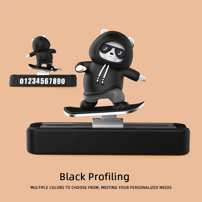 Magnetic Parking Number Plate