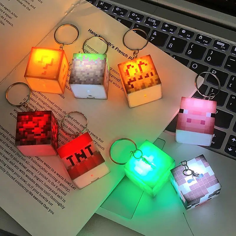 Surrounding Torch LED Light keychain