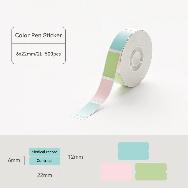 Printer Labels 1 Roll of Self-adhesive Label
