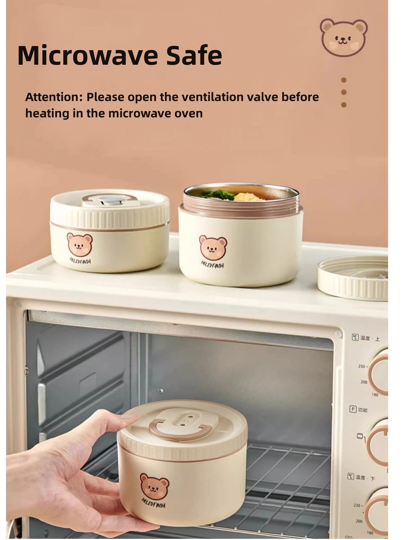 Portable Insulated Lunch Box 304 Stainless Steel