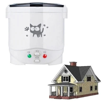 Electric Mini Rice Cooker Portable