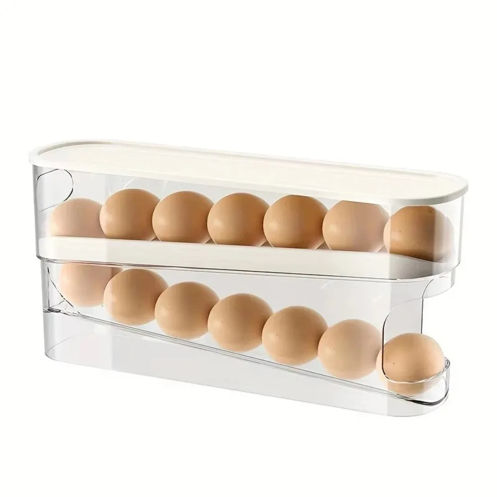 Bilayer Fridge Egg Storage