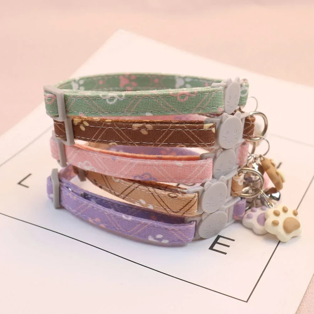 Cute Neck Pet Collar with Bell