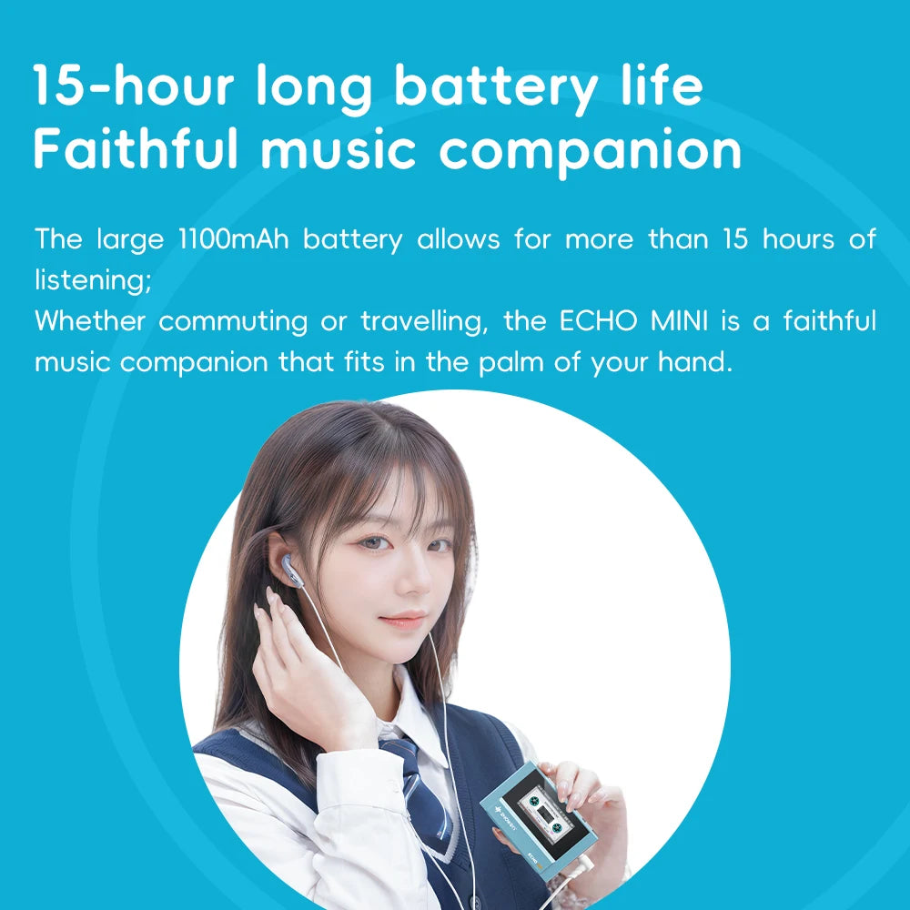 Mini HiFi Bluetooth MP3 Pure Music Player