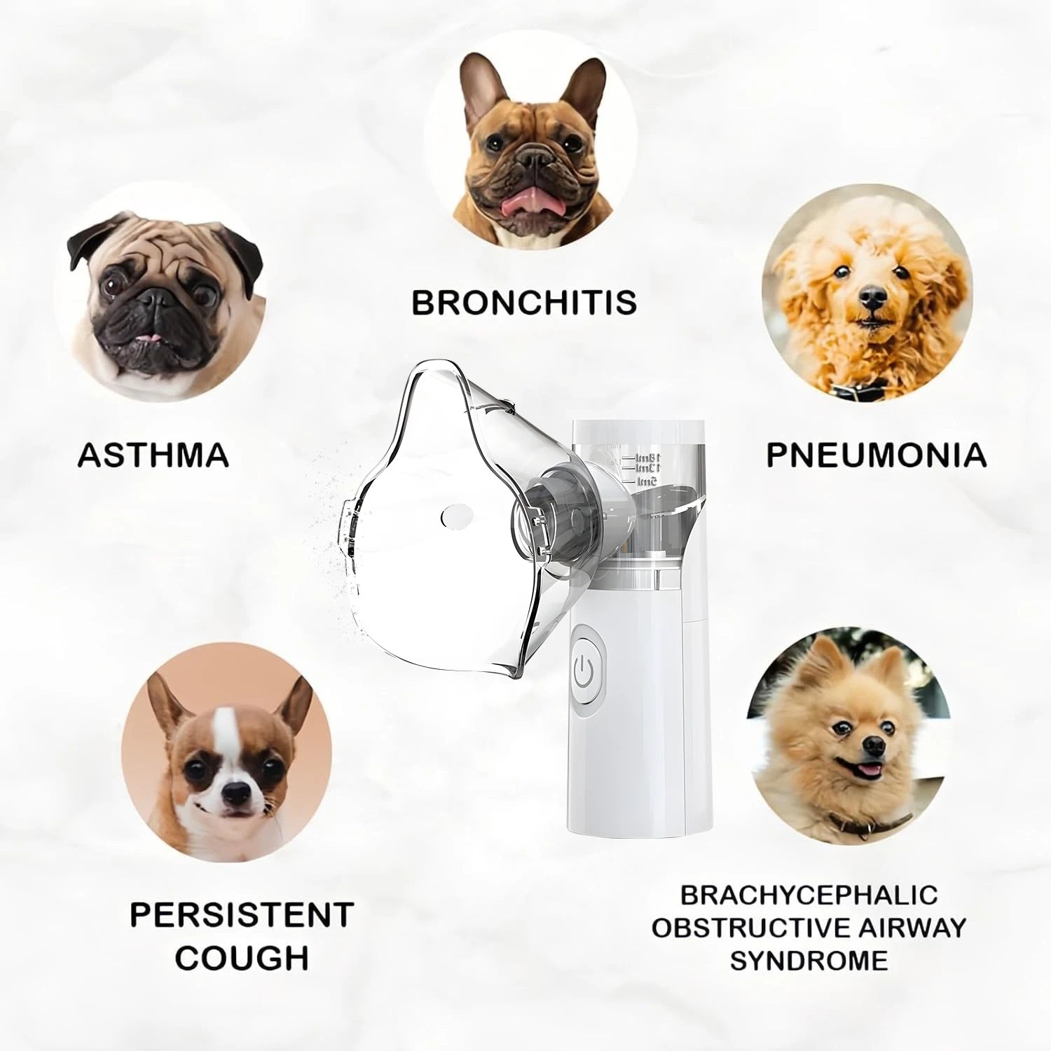 Pet Portable Nebulizer Machine
