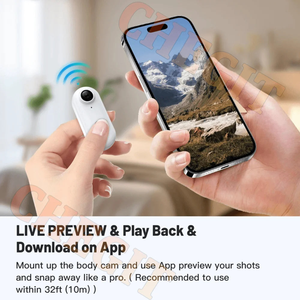 4K WiFi HD POV Magnetic Mini Action Camera