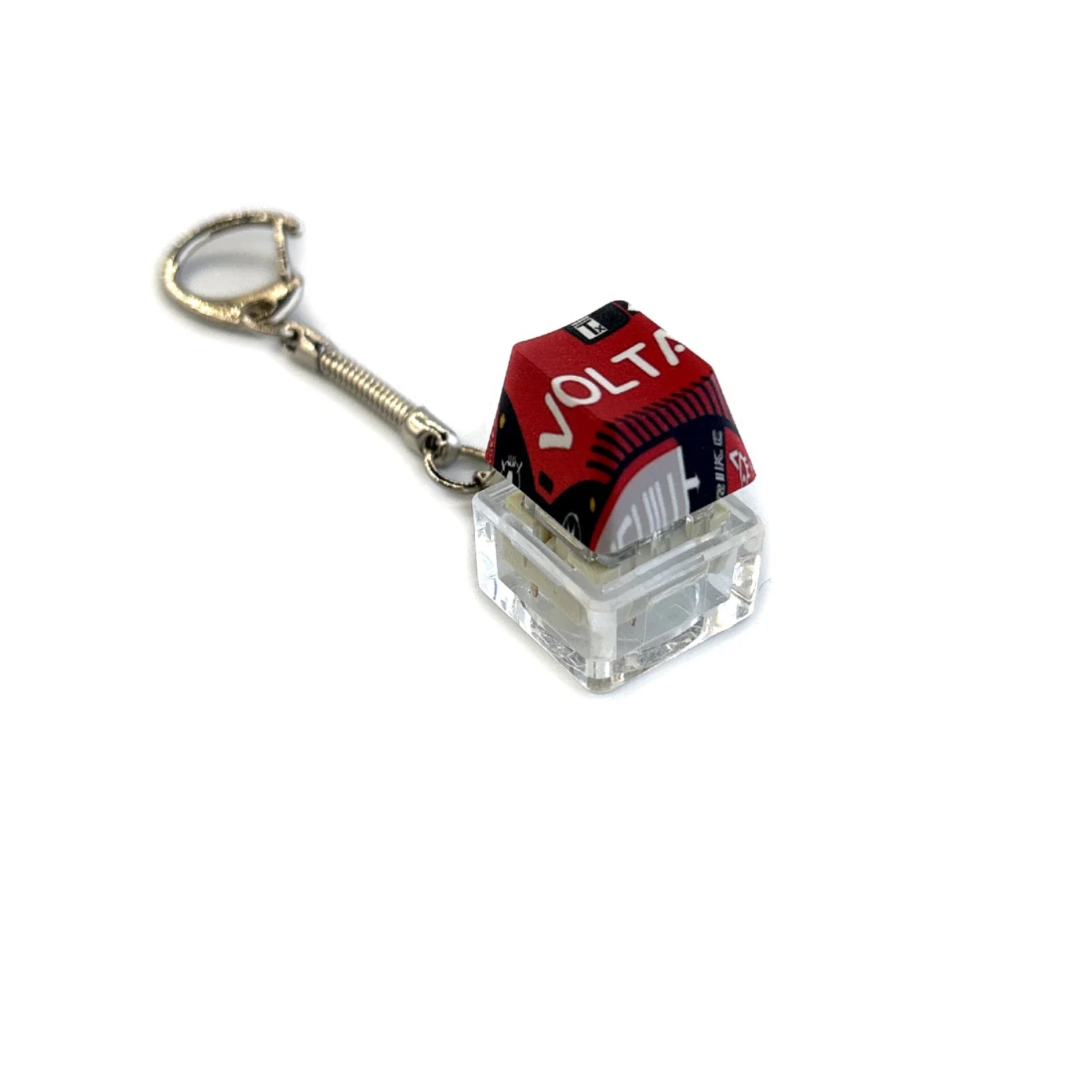 Decompression Keychain Keyboard Button
