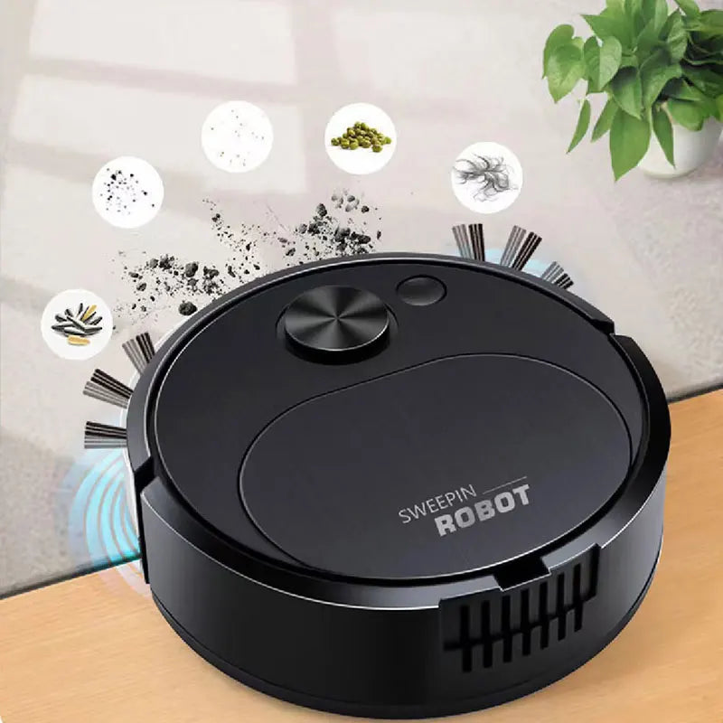 NEW USB Sweeping Robot Vacuum Cleaner Mopping 3 In 1 Smart Wireless