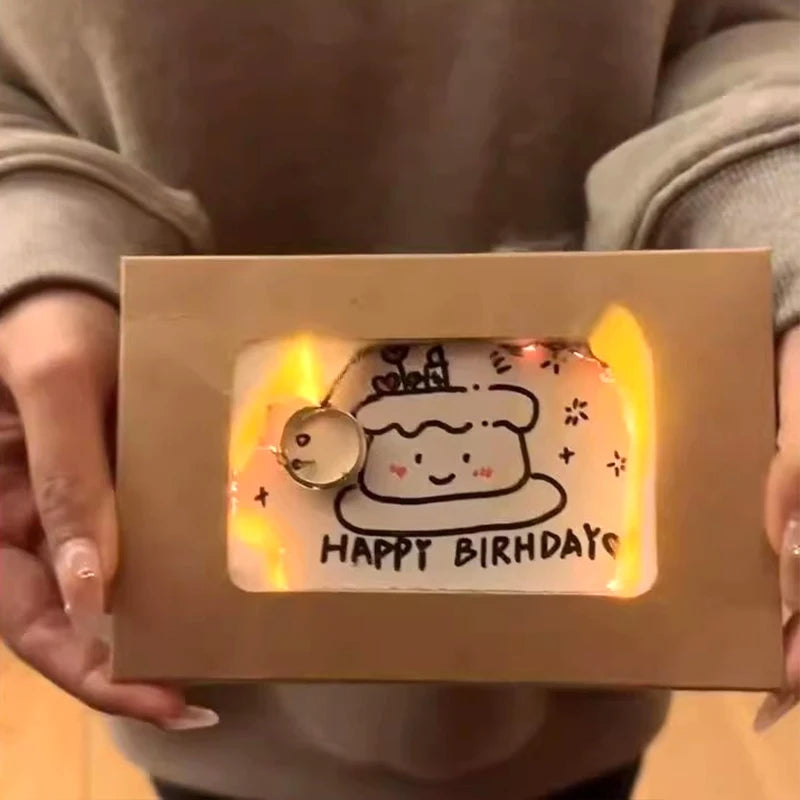 Flame Burning Greeting Card