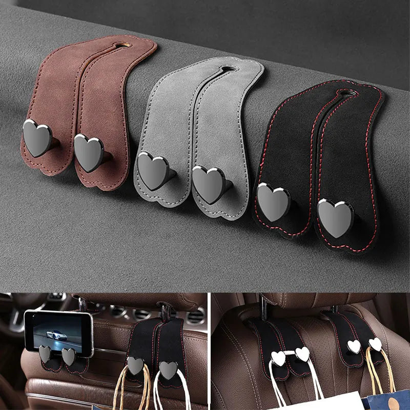 Heart Shape Metal Car Seat